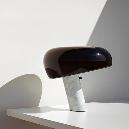 Elena – Moderne Marmor-Pilzlampe