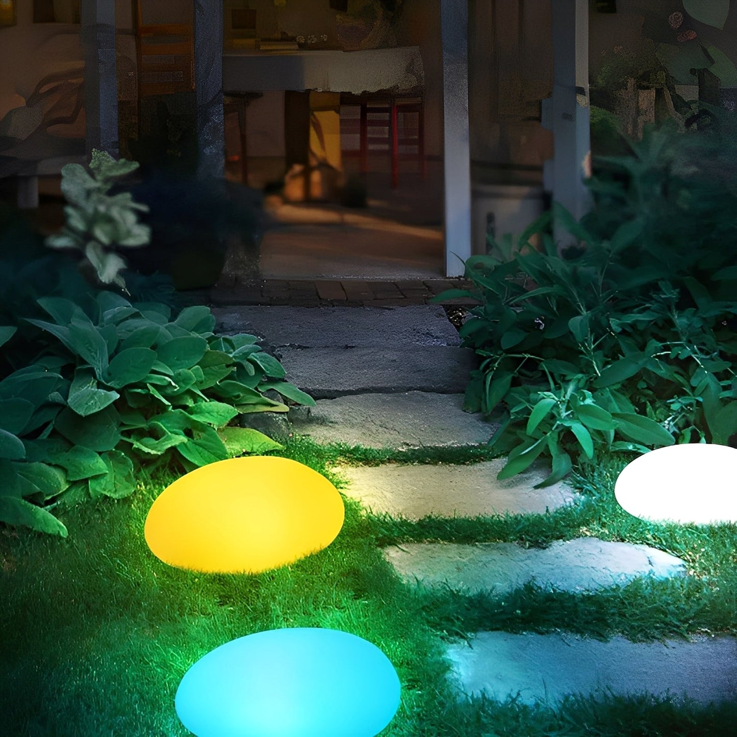 Sakura – Solar-LED Leuchte im Stein-Look