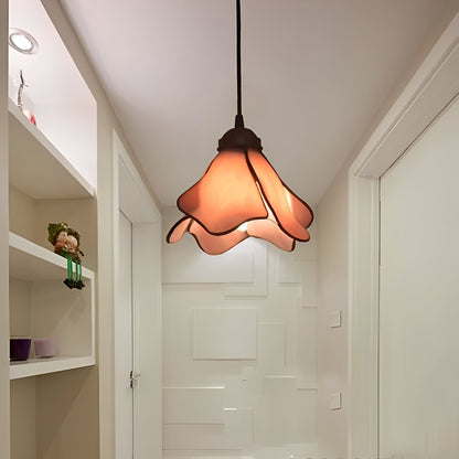 Vivienne – Tiffany Retro Glas-Deckenlampe