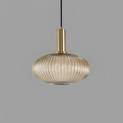 Noah – Moderne Hängelampe aus Glas im Retro-Luxus-Design