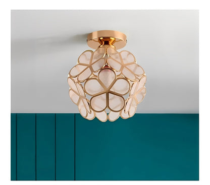 Celia – Deckenleuchte mit Kristallen