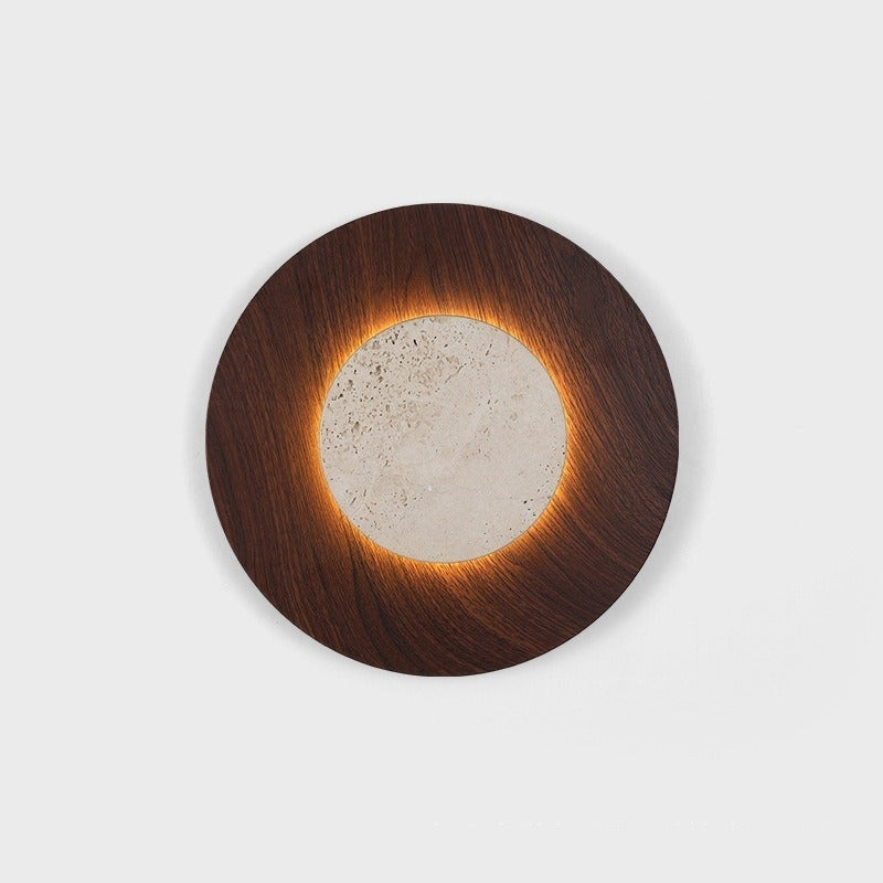 Aiko – Japanische Steinwandlampe