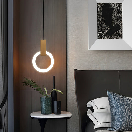 Liv – Schlichte Hängelampe im nordischen Stil mit LED