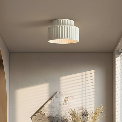 Coralie – Creme-Stil LED-Deckenlampe