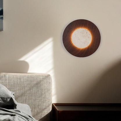 Aiko – Japanische Steinwandlampe