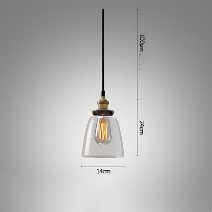 Iya – Kreativer Vintage-Lüster aus Glas