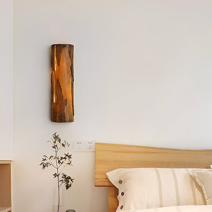 Rokka – Kreative Außenwandlampe im Retro-Stil mit Steinoptik