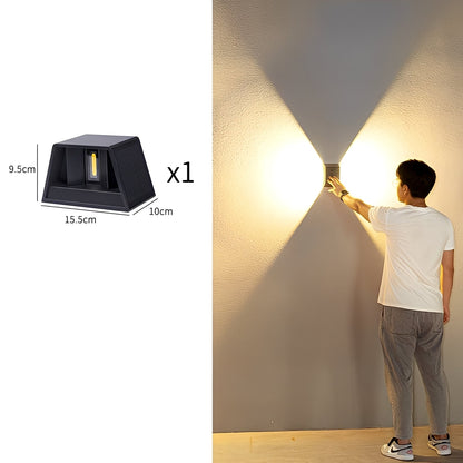 Nico – Wasserfeste Solar-Wandleuchte