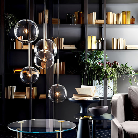 Lexie – Kreativer Glasball Kronleuchter