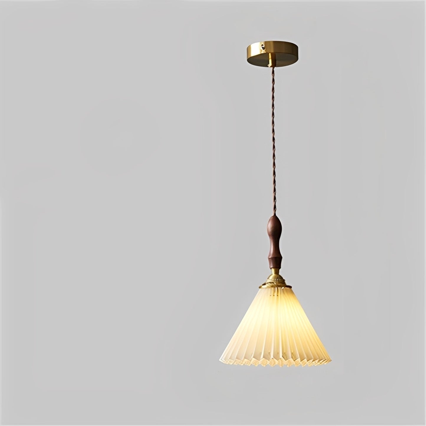Kaito – Retro-Japanische Pendelleuchte und Wandlampe