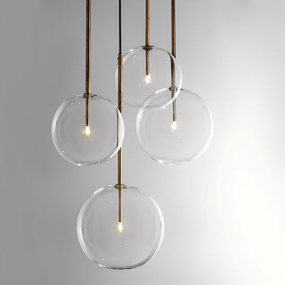 Lexie – Kreativer Glasball Kronleuchter