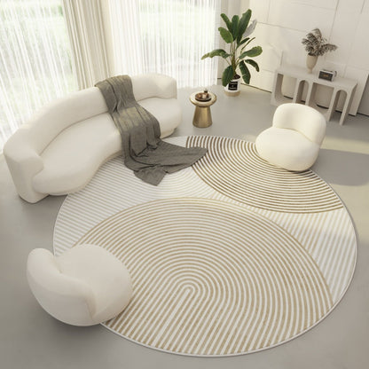 Mira – Moderner Runder Teppich im Einfachen Design