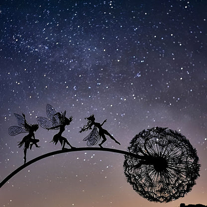 Faylinn – Feenfiguren aus Metall für Garten & Deko