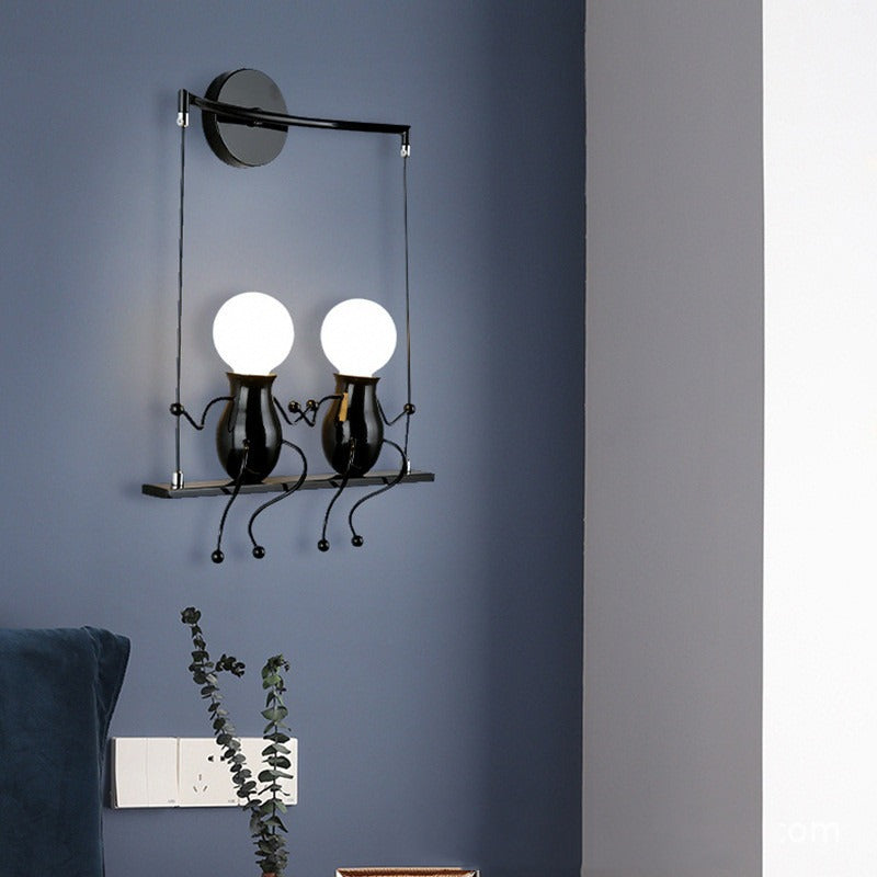 Maxim – Modische Flurlampe aus Schmiedeeisen