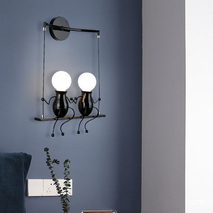 Maxim – Modische Flurlampe aus Schmiedeeisen