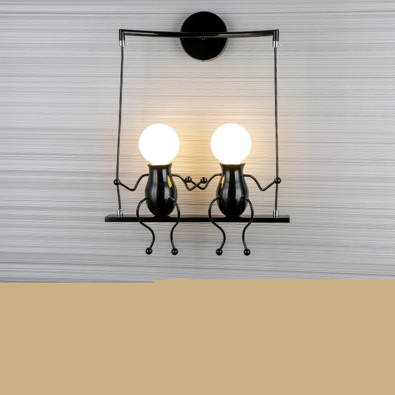 Maxim – Modische Flurlampe aus Schmiedeeisen