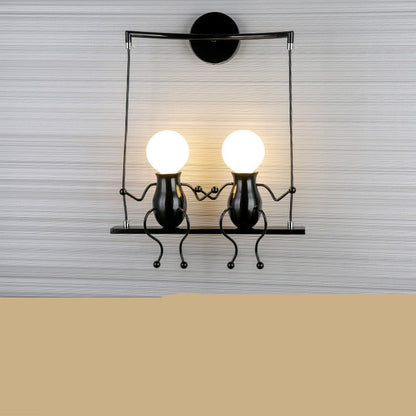 Maxim – Modische Flurlampe aus Schmiedeeisen