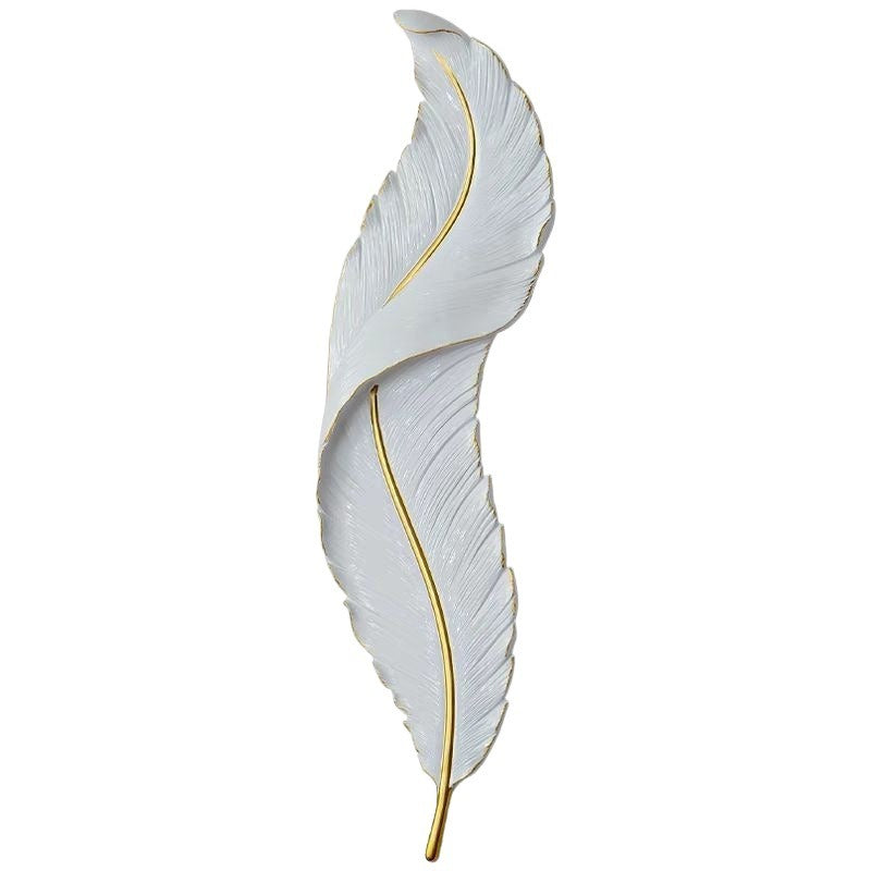 Yasmin – Zeitgemäße Wandlampe in Federoptik