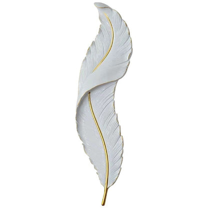 Yasmin – Zeitgemäße Wandlampe in Federoptik