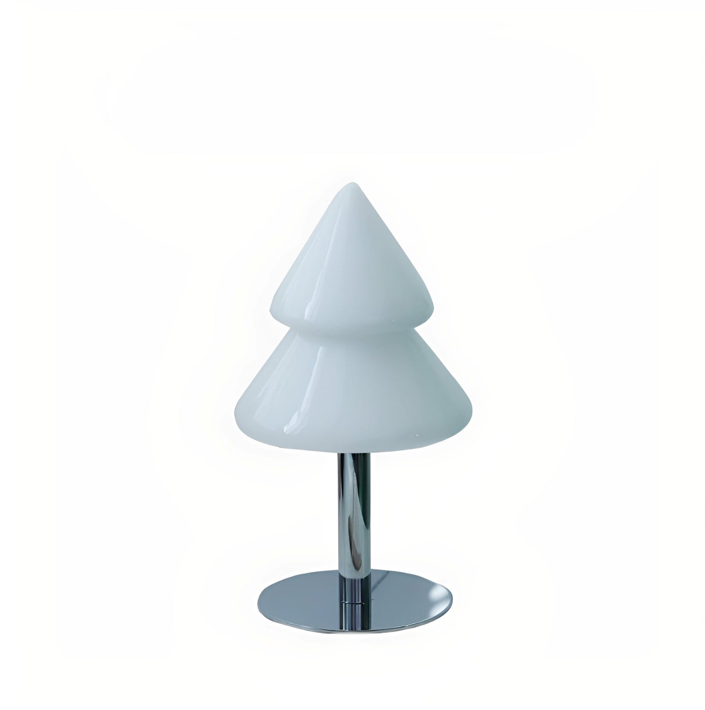Noelle – Bunte Tischlampe in Tannenbaumform