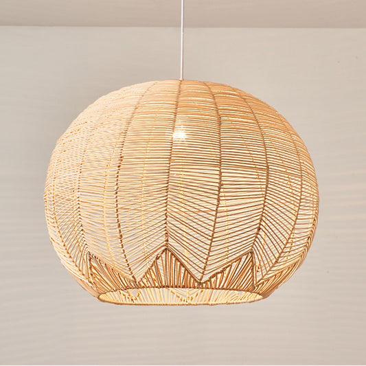 Aiko – Japanische Zen Rattan Hängelampe