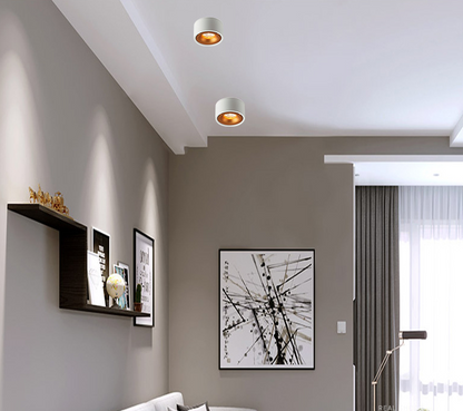 Evan – Runder Nordic LED-Deckenstrahler
