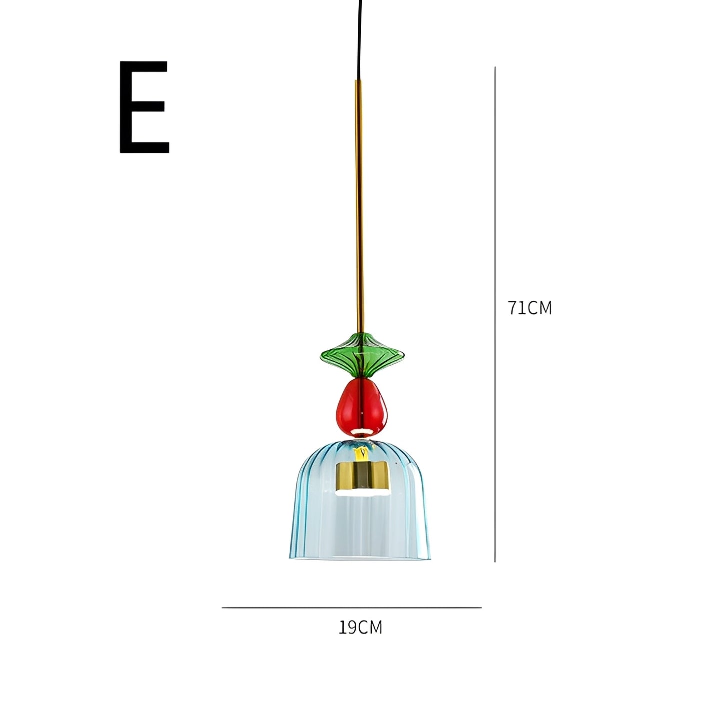 Noelia – Nordic Retro Macaron Hängeleuchte