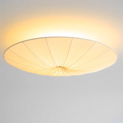 Aiko – Japanischer Lampenschirm aus Stoff in Beige