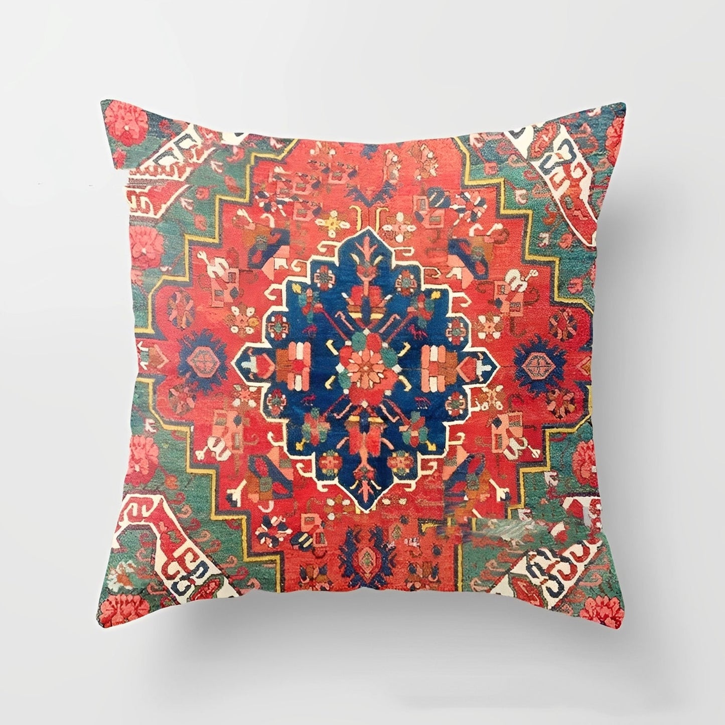 Safiya – Vintage-inspirierter marokkanischer Kissenüberzug