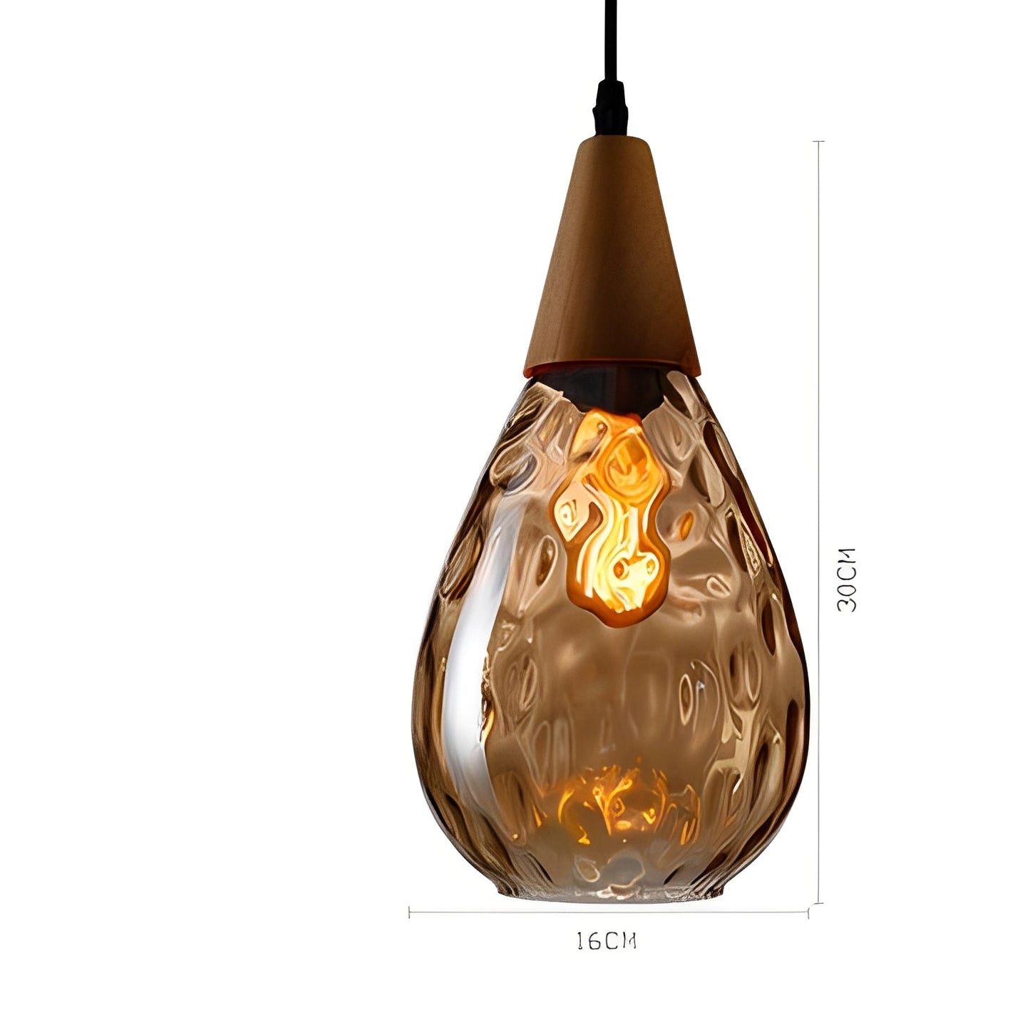 Anya – Kreativer Glas-Kronleuchter