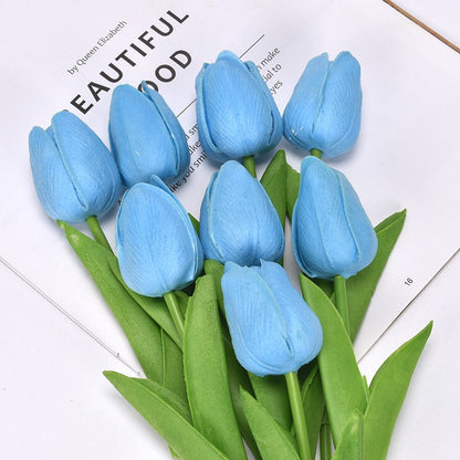 Talia – Mini-Tulpen aus PU als künstliche Deko-Blumen