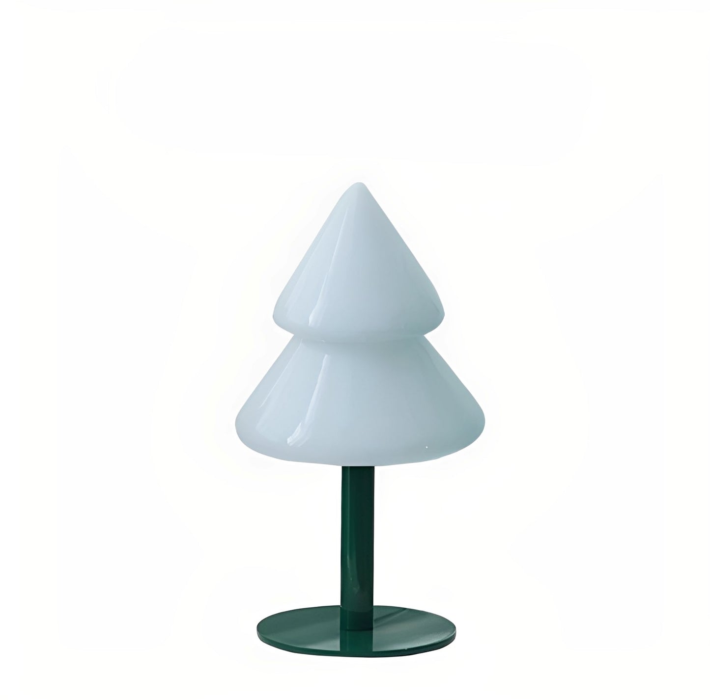 Noelle – Bunte Tischlampe in Tannenbaumform