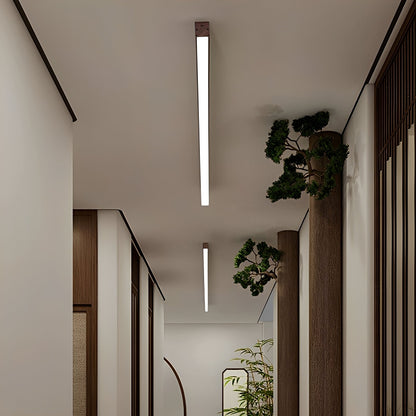 Ariana – Schlichte LED-Deckenleuchte für Flure