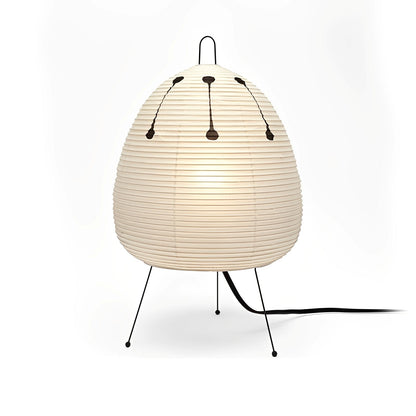 Suki – Japanische Tischlampe mit Reispapier-Lampenschirm