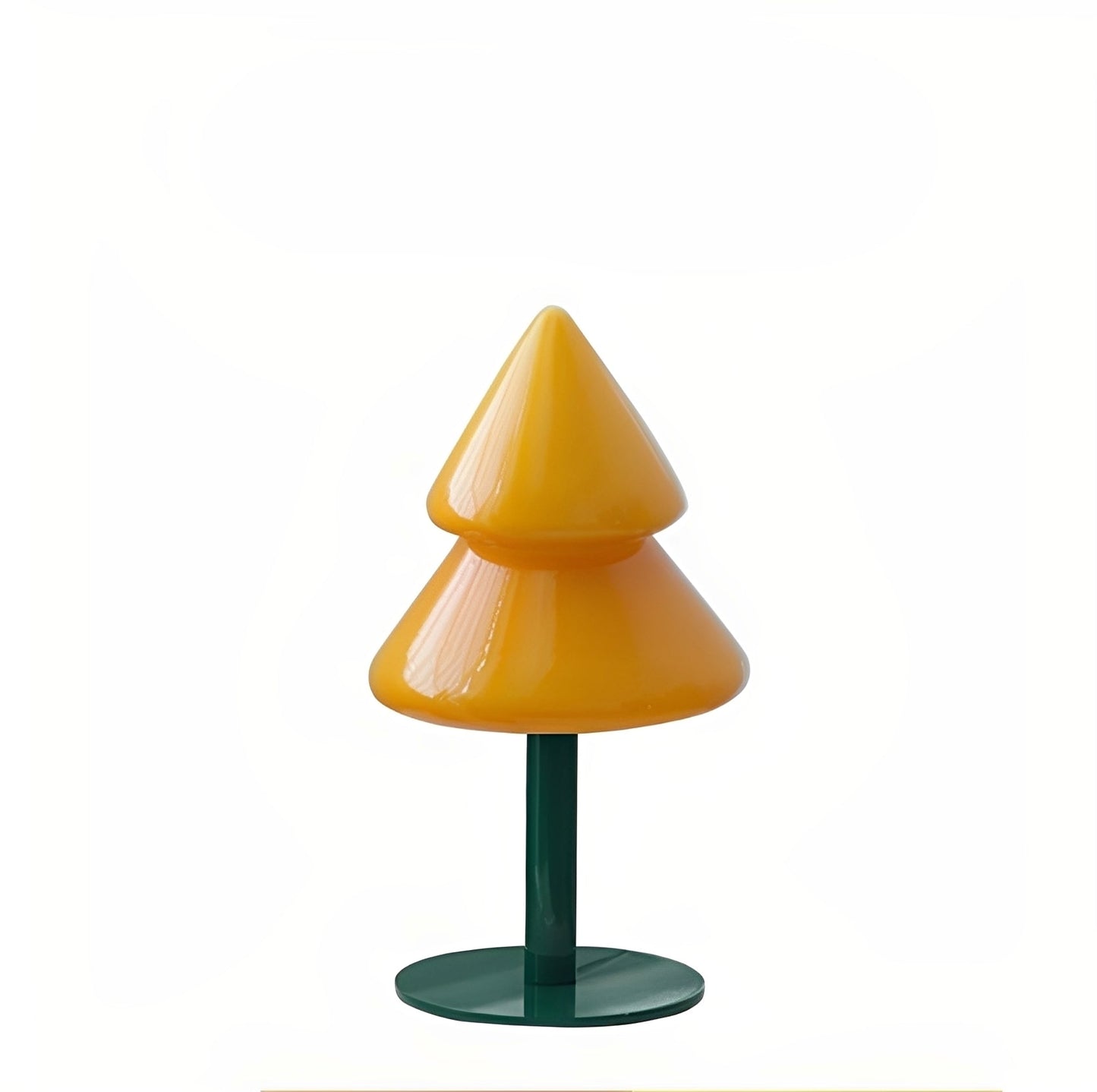 Noelle – Bunte Tischlampe in Tannenbaumform