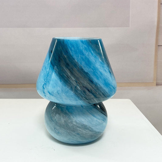 Yuna – Handgefertigte Glas-Pilzlampe