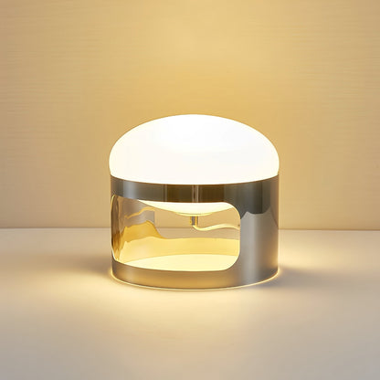 Lior – Edelstahl-Tischlampe im modernen Luxusdesign