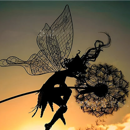 Faylinn – Feenfiguren aus Metall für Garten & Deko