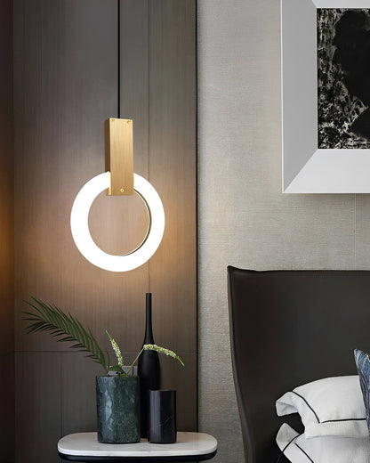 Liv – Schlichte Hängelampe im nordischen Stil mit LED