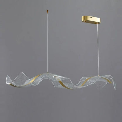 Kristy – Designer-Pendelleuchte mit Wellendesign