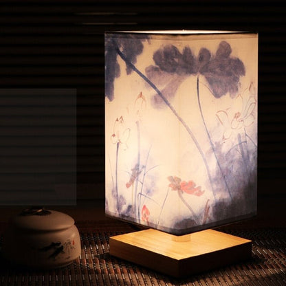 ZenGlow – Japanisch-skandinavische Tischlampe für Ruheoasen