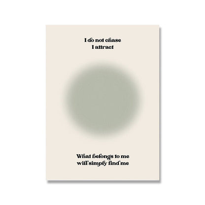 DreamPrint - Gesetz der Anziehung Poster