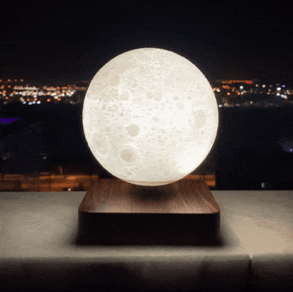 Lunaris – Schwebende 3D-Mondleuchte