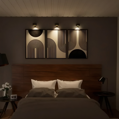 Jana – Wiederaufladbare USB LED Wandleuchte