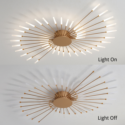 FireGlow – Deckenlampe mit funkelndem Feuerwerk-Design