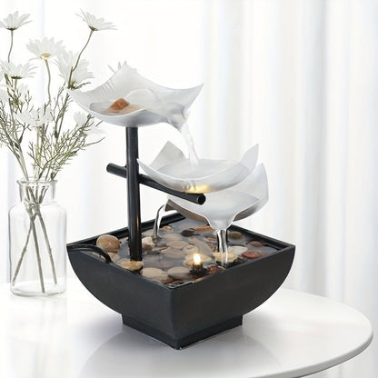Seraphine – Lichtblatt Tischbrunnen