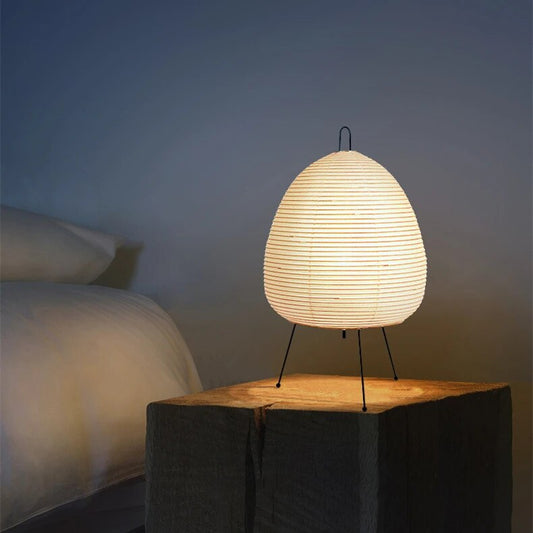ZenGlow – Stehlampe aus traditionellem Reispapier im japanischen Stil