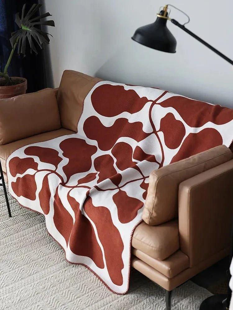 Akemi – Jacquard-Cashmere-Wolldecke