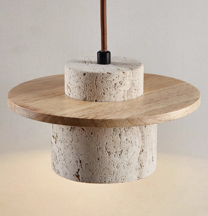 Noemi – Antique Stone Table Lamp