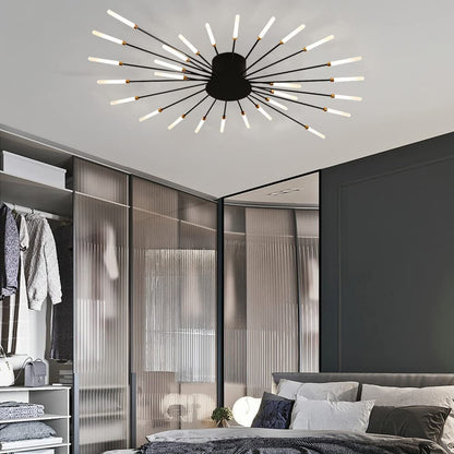 FireGlow – Deckenlampe mit funkelndem Feuerwerk-Design
